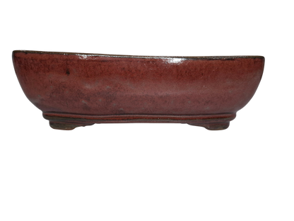 Glazed Ceramic Planter - Red